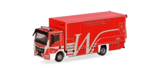 Herpa 099707 - H0 - MAN TGL CC Koffer-LKW Feuerwehr Wiesbaden